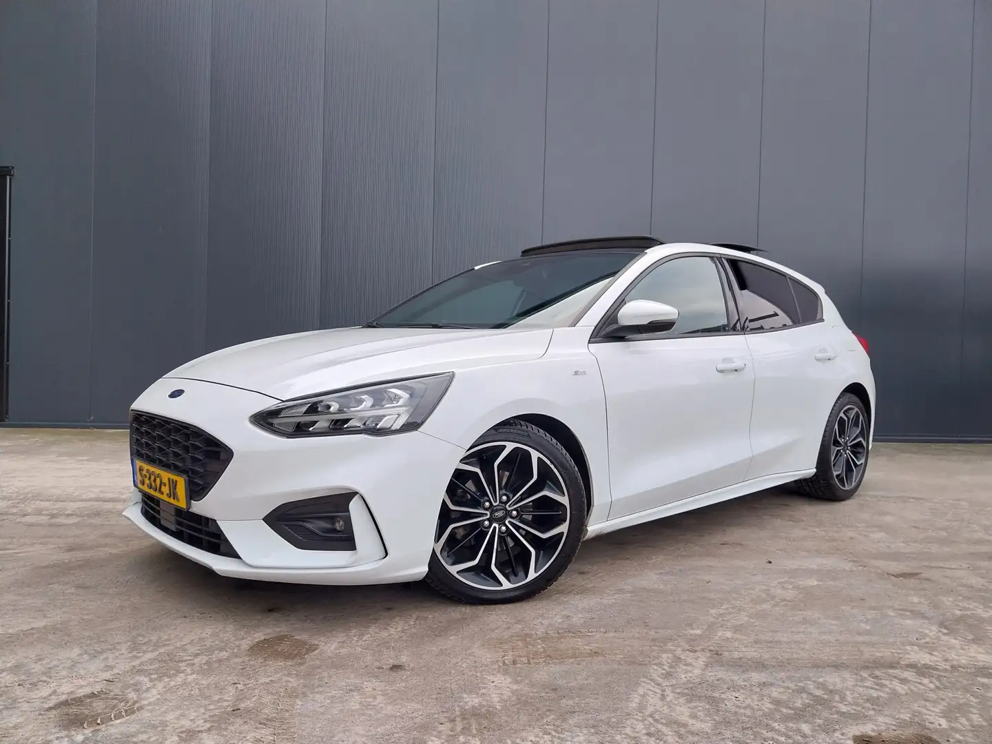 Ford Focus 1.0 EcoBoost ST Line PANO DAK ADAPT CRUISE HUD CAM Blanc - 1