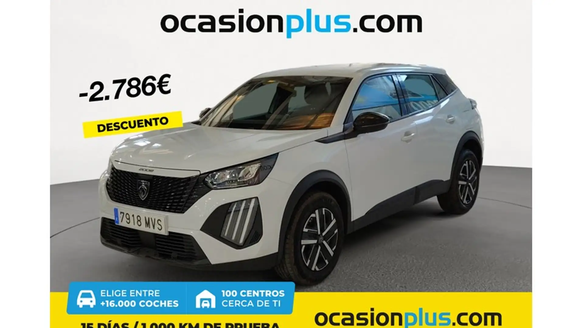 Peugeot 2008 1.2 PureTech S&S Active 100 Wit - 1