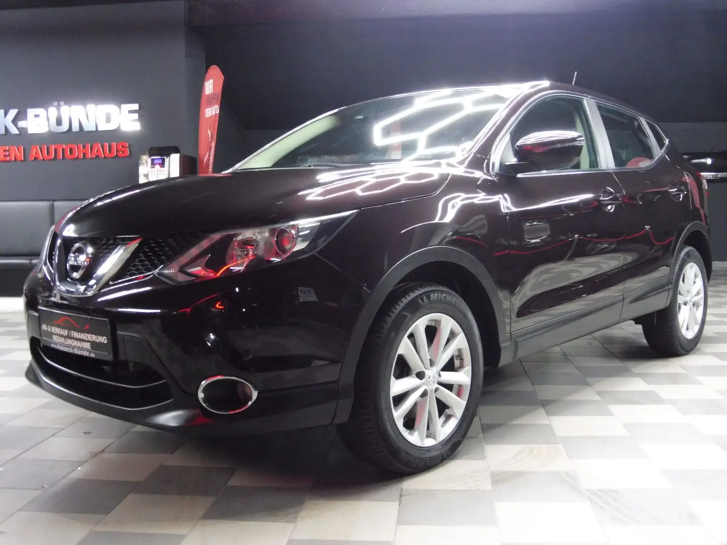 Nissan Qashqai 1.2 Acenta Spur-Ass/Kamera/Navi/DAB Mauve - 2