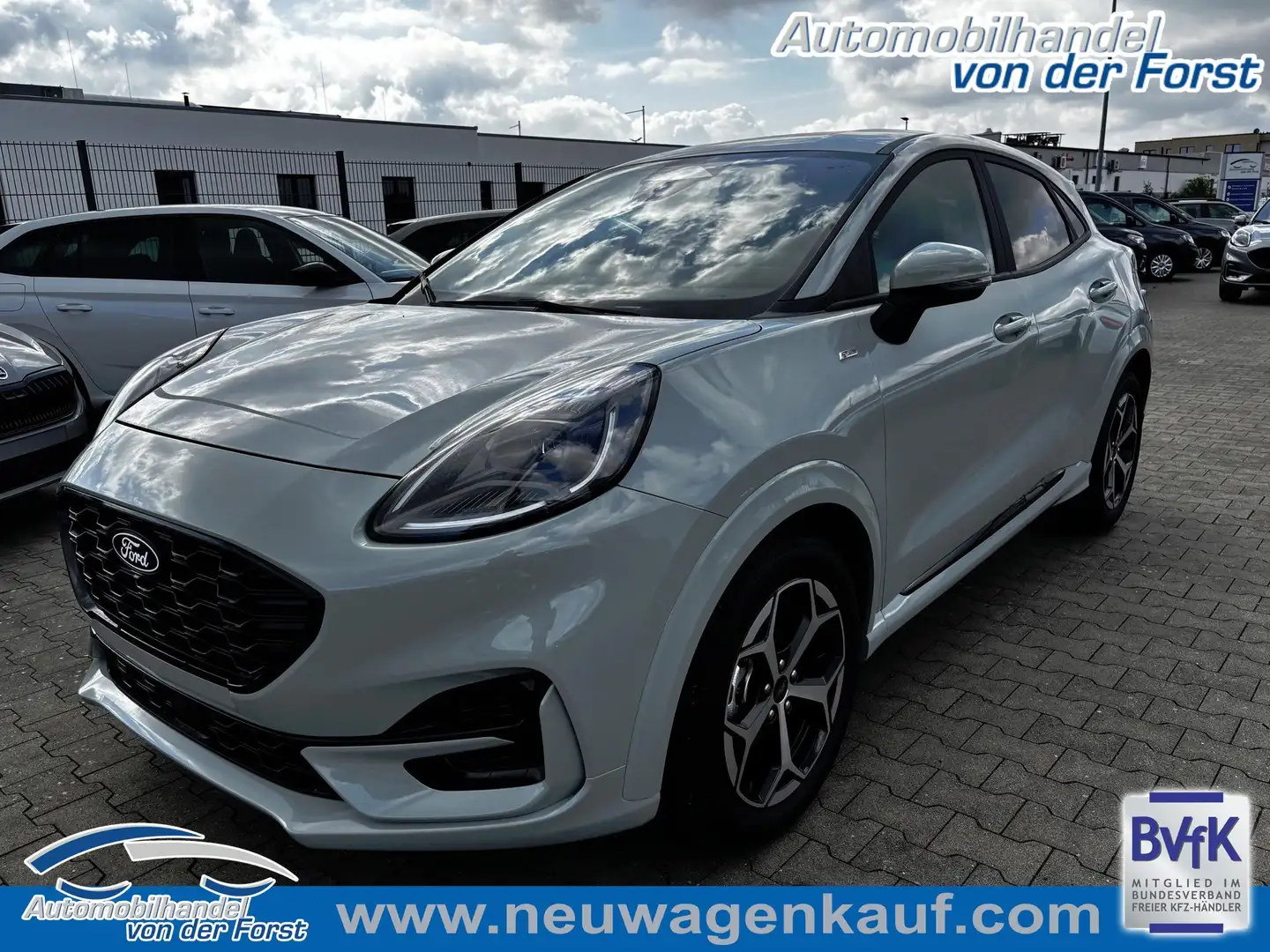 Ford Puma "ST-Line" 1.0 EcoBoost 125PS AUTOMATIK, Cactus-... Gri - 1