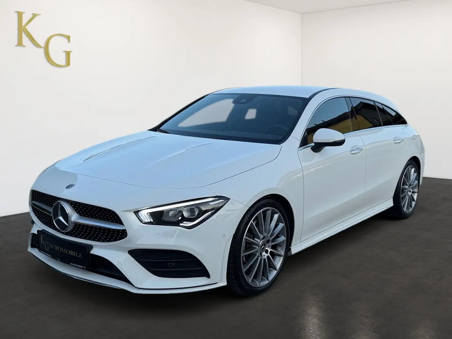 Mercedes-Benz CLA 200 d AMG-Line 4Matic ab ca. 306€ monatlich Biały - 2