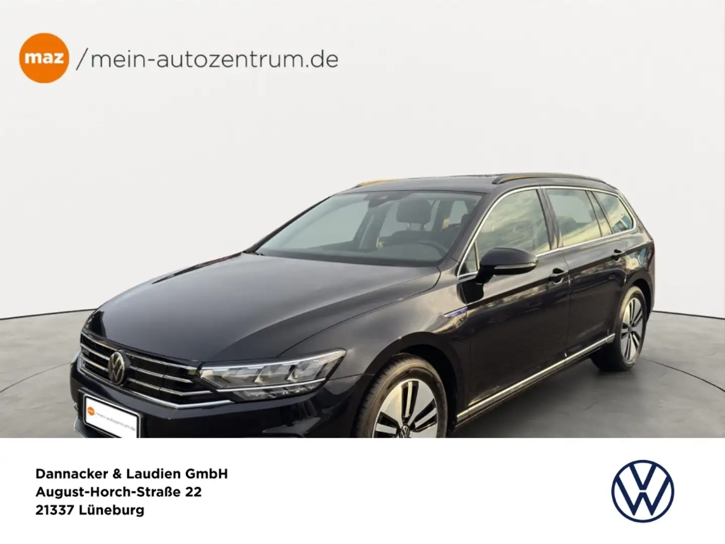 Volkswagen Passat GTE 1.4 TSI Hybrid Alu LED AHK Navi ACC Kamera Sit Schwarz - 1