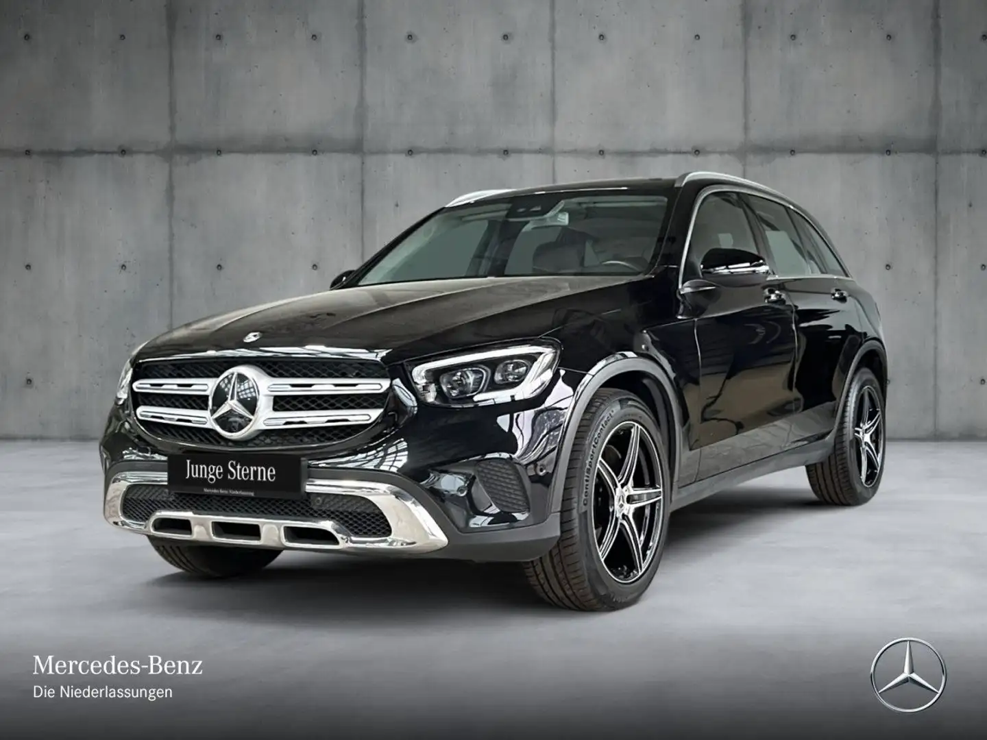 Mercedes-Benz GLC 220 d 4M MULTIBEAM+KAMERA+KEYLESS+9G Schwarz - 2