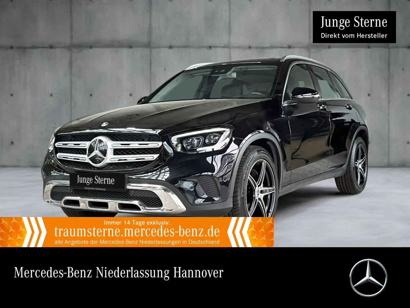 Mercedes-Benz GLC 220 d 4M MULTIBEAM+KAMERA+KEYLESS+9G Schwarz - 1