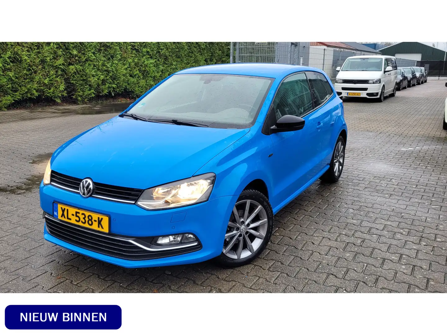 Volkswagen Polo 1.0 Easyline FRESH NW type Stoelverw Cruise Blau - 1