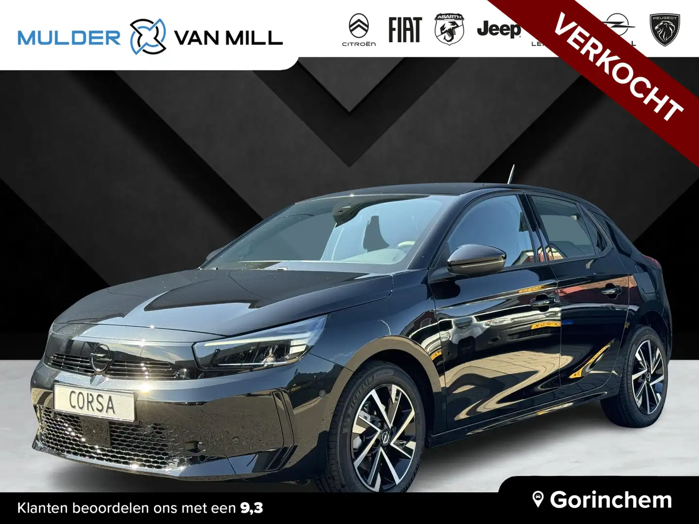 Opel Corsa GS 1.2 Turbo 100pk | € 5608 VOORDEEL | CLIMATE CON Nero - 1