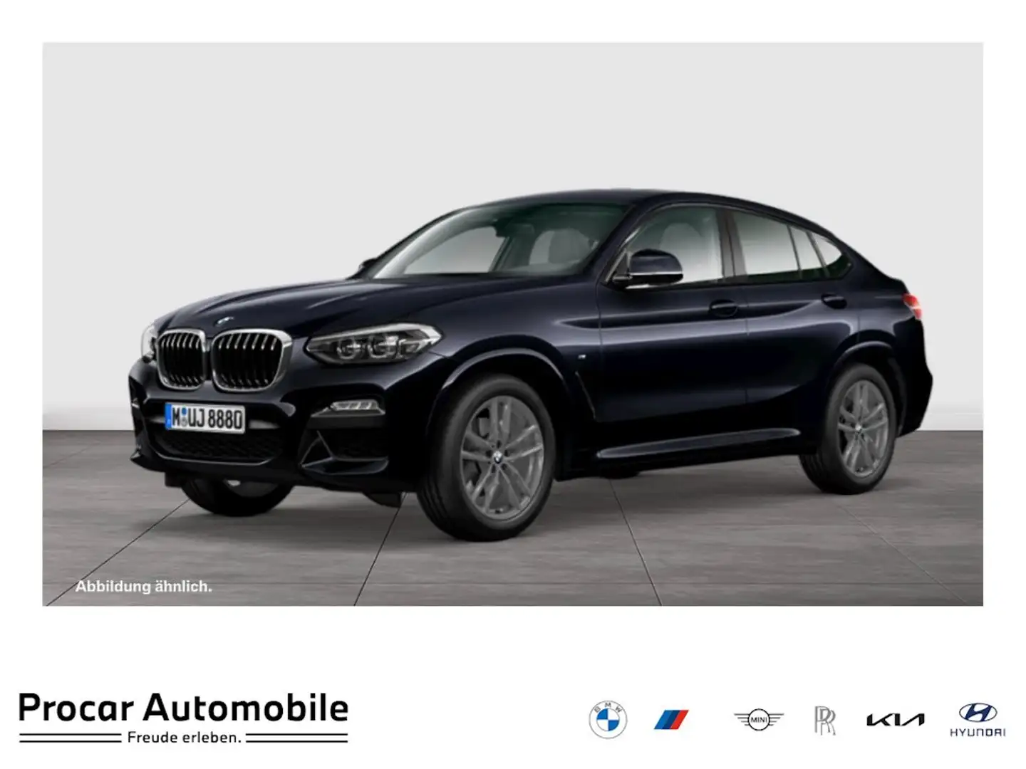 BMW X4 xDrive20i M SPORT+AHK+HiFi+SHZ+KOMFORTZG Schwarz - 1