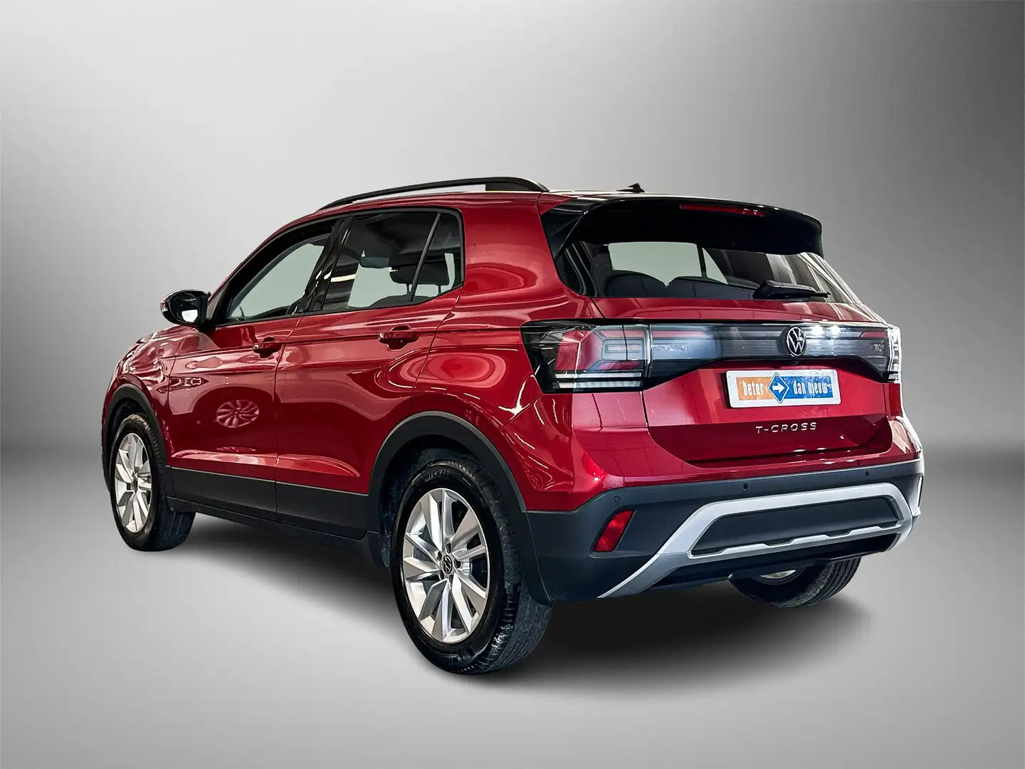 Volkswagen T-Cross 1.0 TSI 95pk Life Edition | Stoelverwarming | Clim Rood - 2
