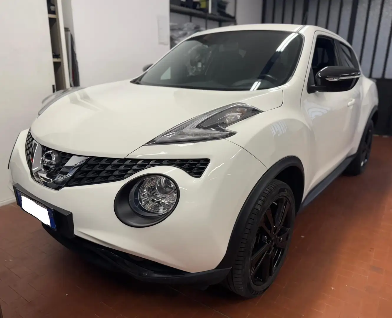 Nissan Juke I 2015 1.5 dci Tekna 110cv E6/Tetto Panoramico Blanc - 1