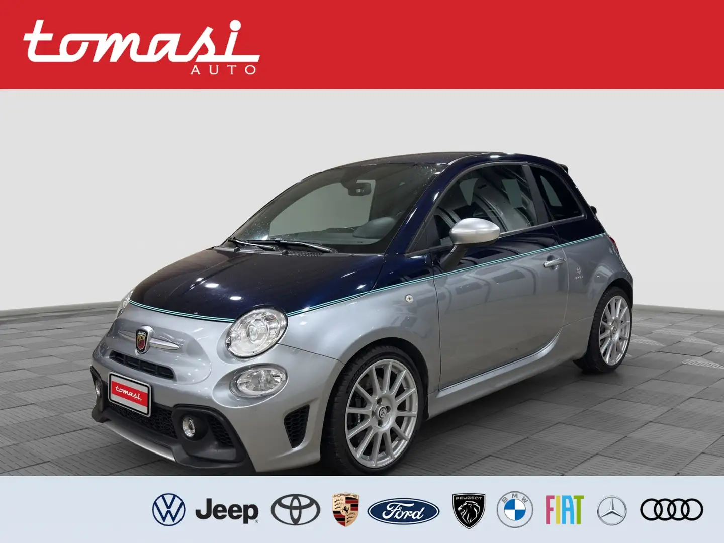 Abarth 695 Rivale 179CV ABARTH D.A.M,INTERNI PELLE,CRUSCOTTO Azul - 1