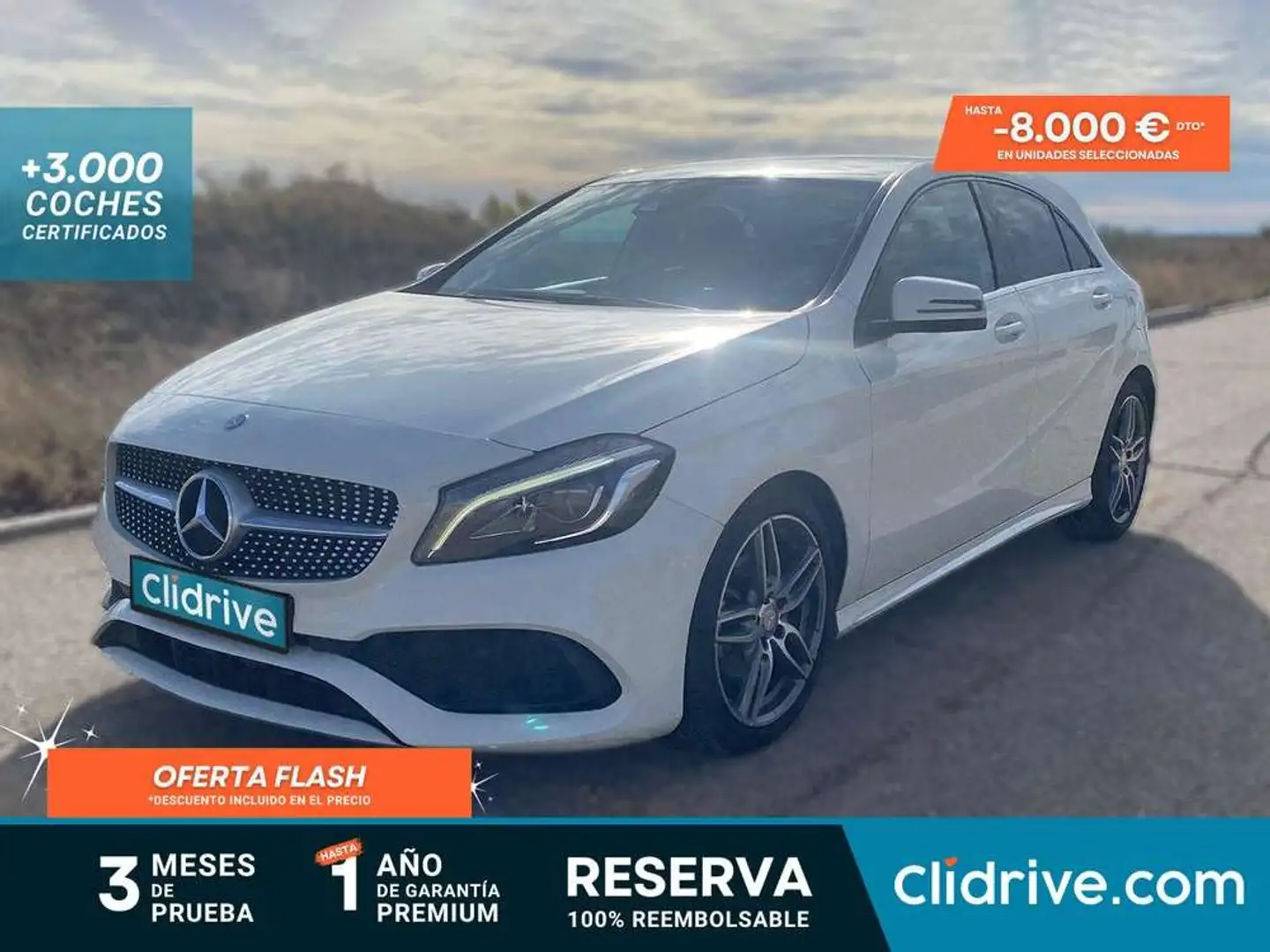 Mercedes-Benz CLA 200 200d Blanco - 1