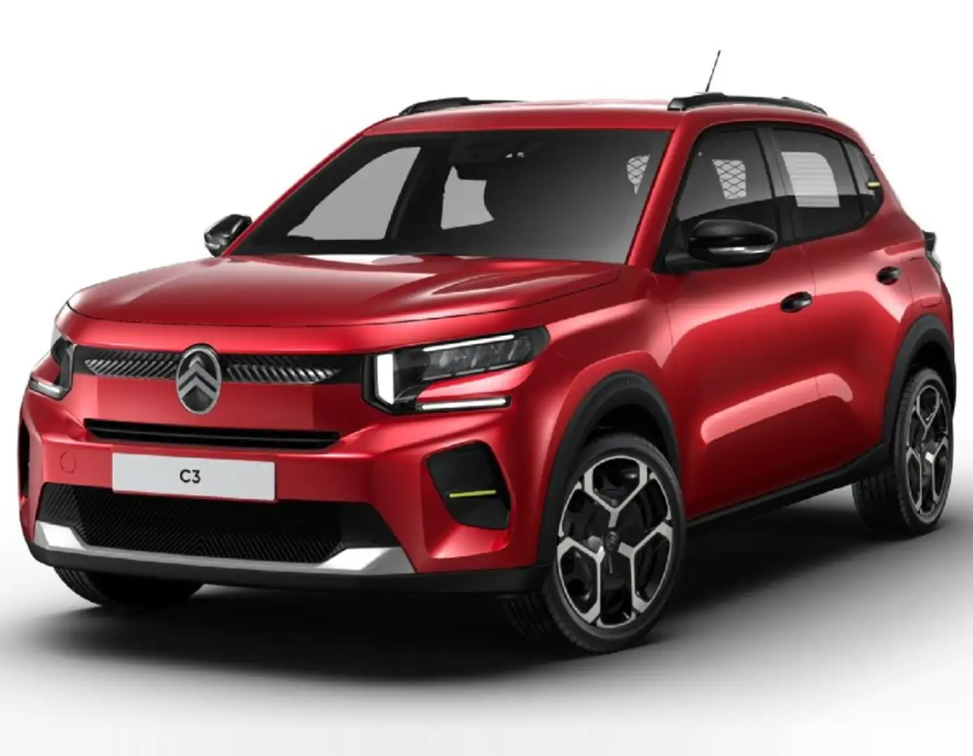 Citroen C3 Turbo 100 S&S Van Pro Rouge - 1