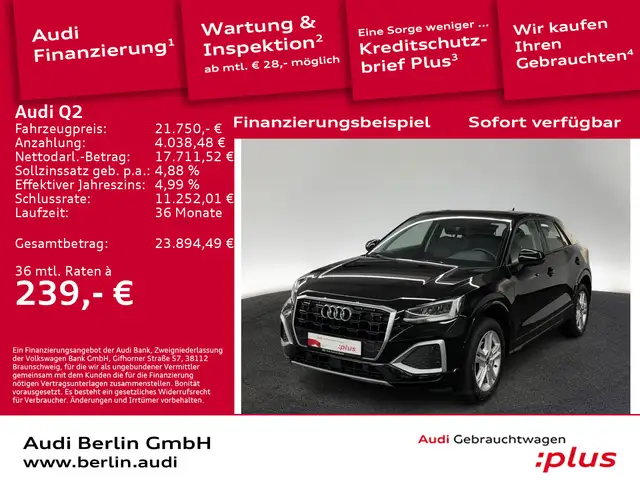 Audi Q2 Advanced 35 TFSI 6-Gang AHK PDC RFK NAVI