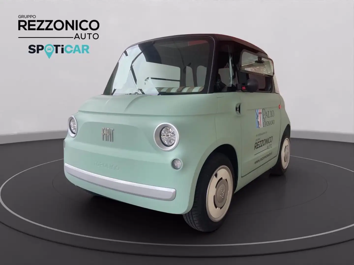 Fiat Topolino City Car Full Elettric guidabile dai 14 ANNI Verde - 1