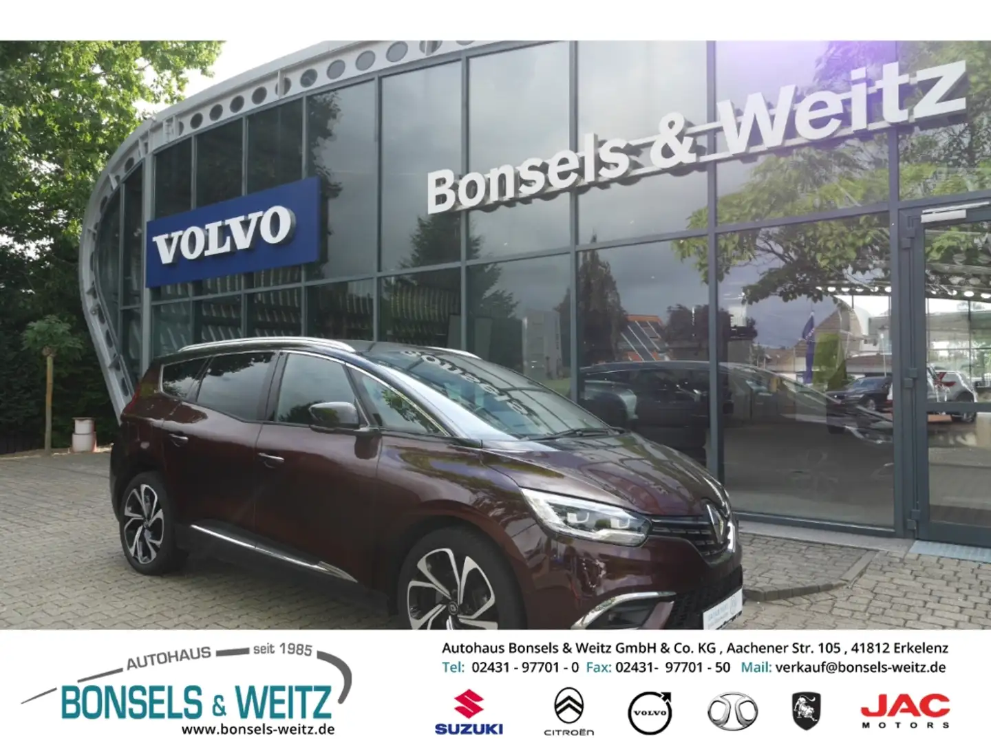 Renault Scenic TCe EU6d IV 1.3 TCE 160 GRAND EXECUTIVE HUD Panora Rouge - 1