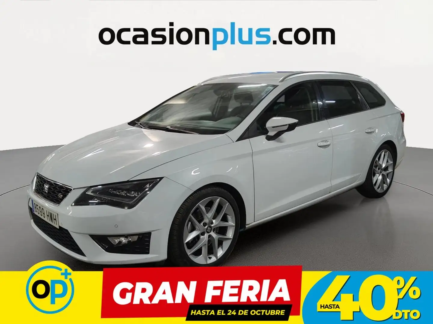 SEAT Leon ST 2.0TDI CR S&S FR 184 Blanco - 1