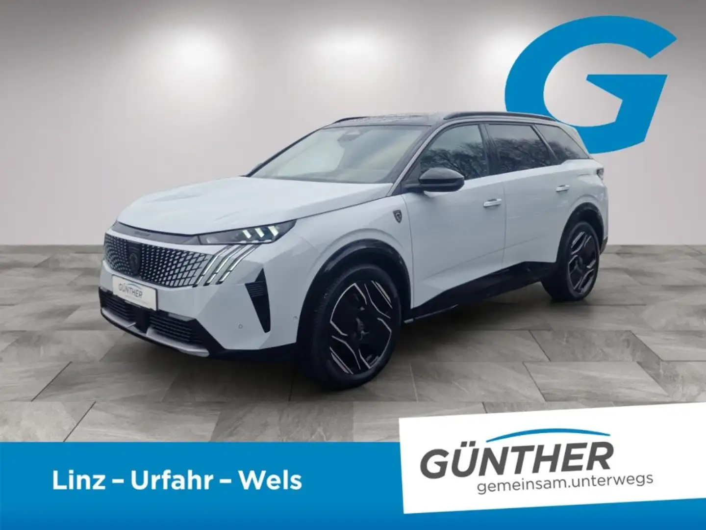 Peugeot 5008 E-5008 GT Elektromotor 210 (Batterie 73 kWh) Weiß - 1