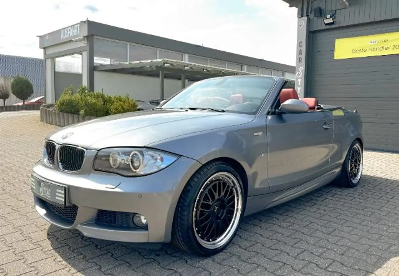BMW 120 d Cabrio M Paket SHZ PDC KLIMA Gris - 1