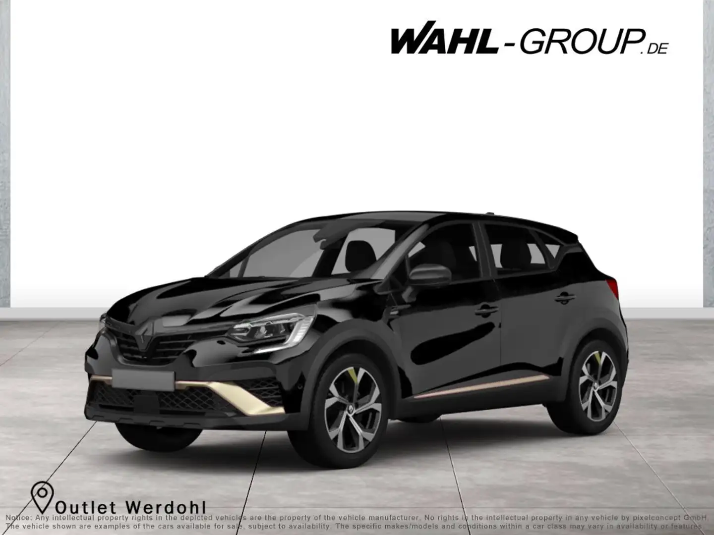 Renault Captur 1.3 TCe 140 EDC MILD-HYBRID*KAMERA*LED*SITZHEIZUNG Grijs - 1