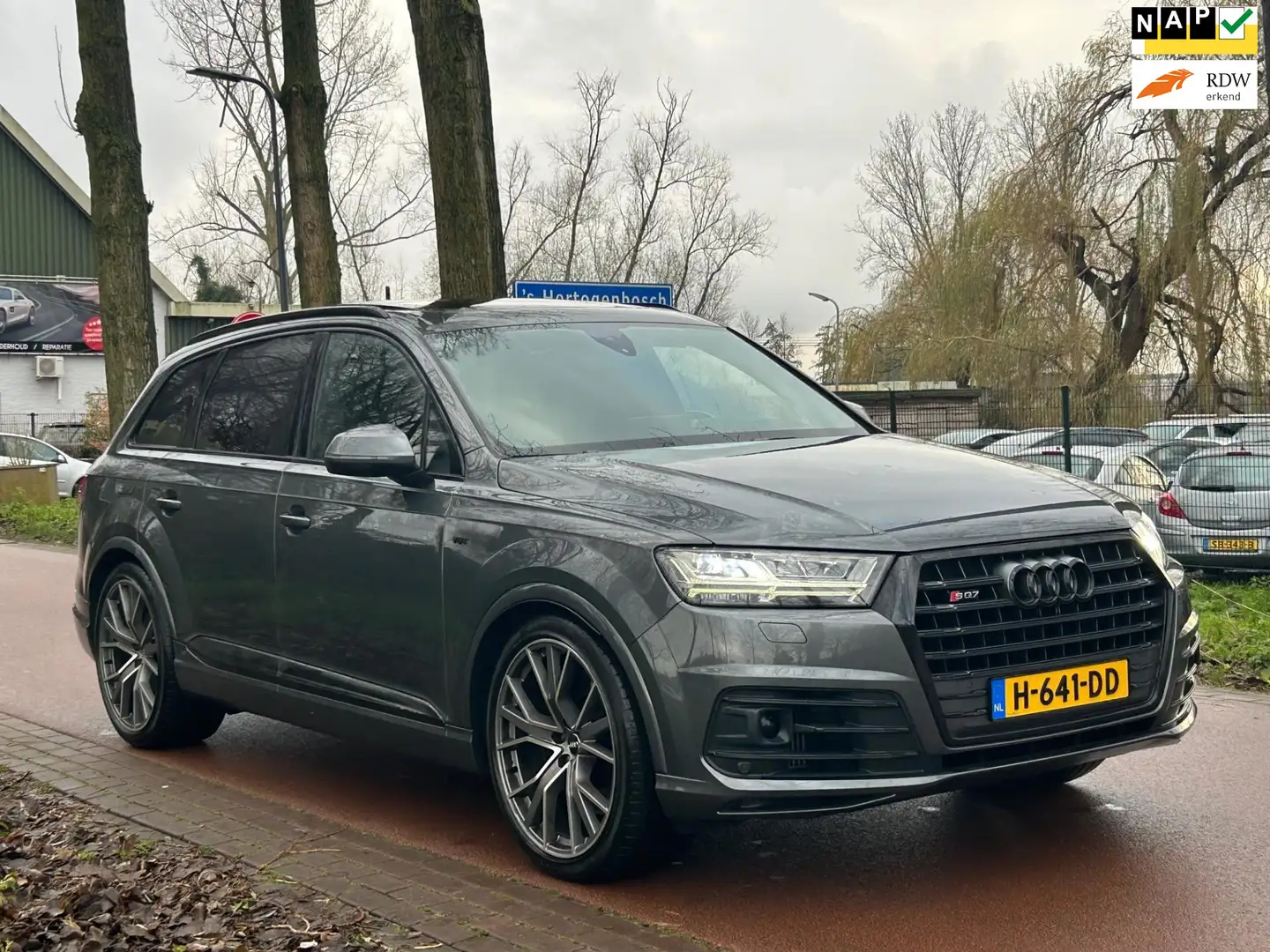 Audi SQ7 4.0 TDI SQ7 quattro Pro Line + PANO!SFEER!BOMVOL!! Grijs - 1