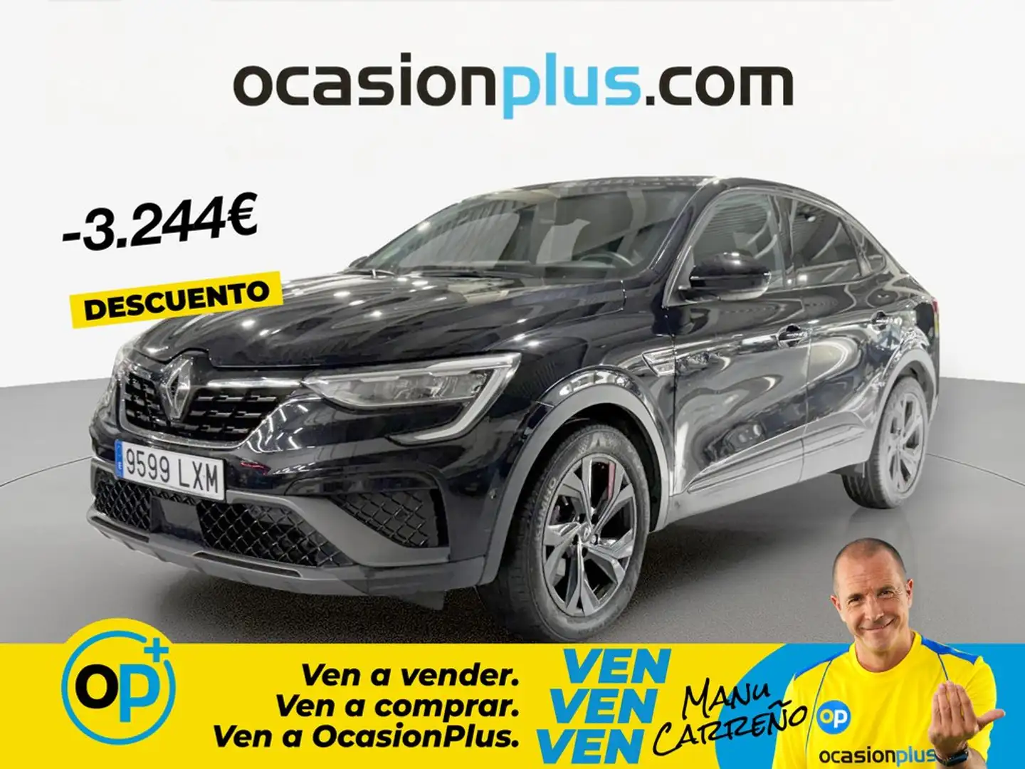 Renault Arkana 1.3 TCe R.S. Line EDC 103kW Negro - 1