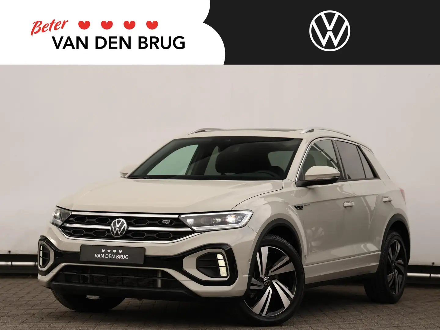 Volkswagen T-Roc 1.5 TSI R-Line 150PK DSG | Panoramadak | Led plus Grijs - 1