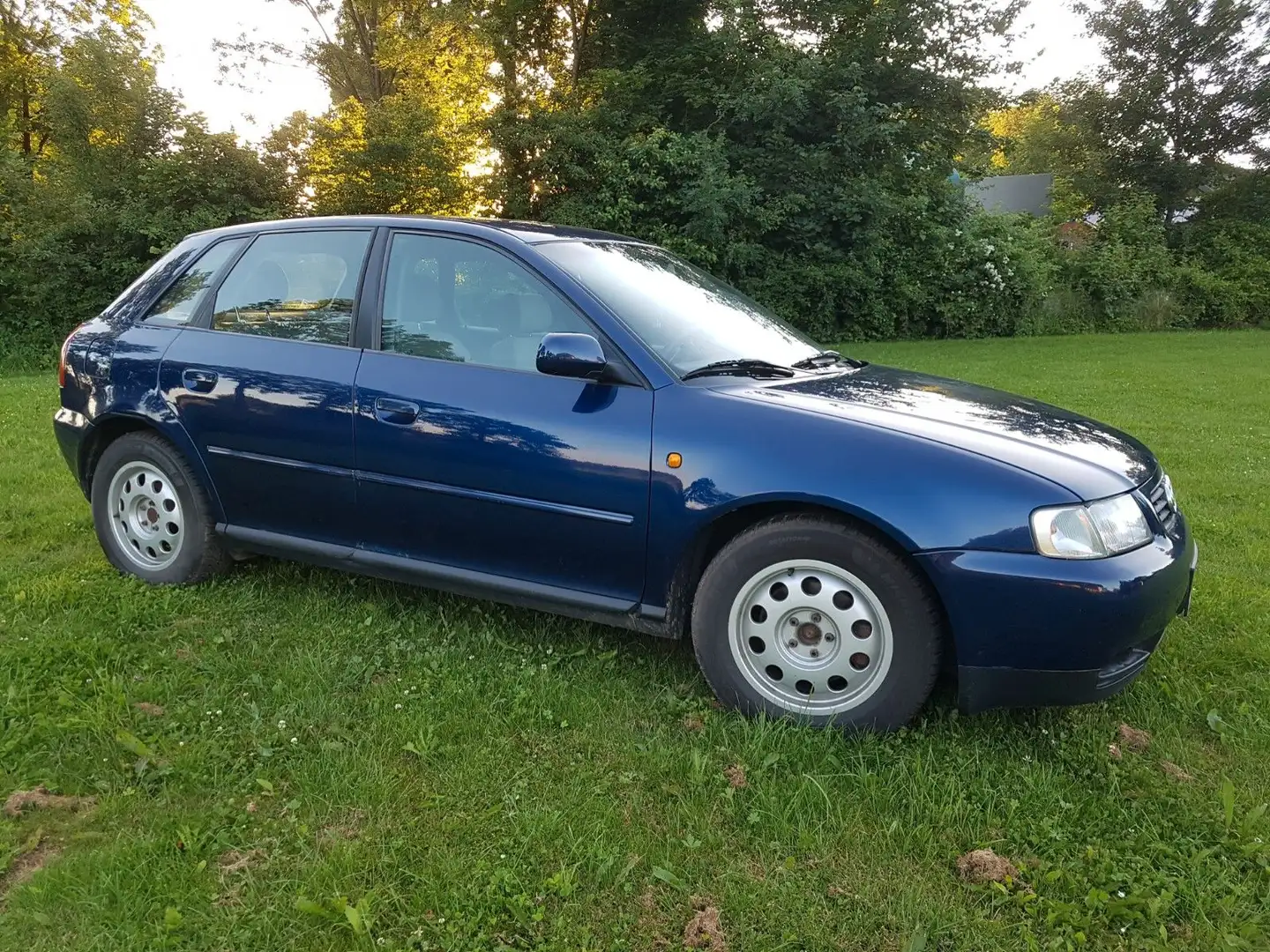 Audi A3 1.9TDI *4-TÜREN*KLIMAAUTOMATIK*AHK* Blau - 2