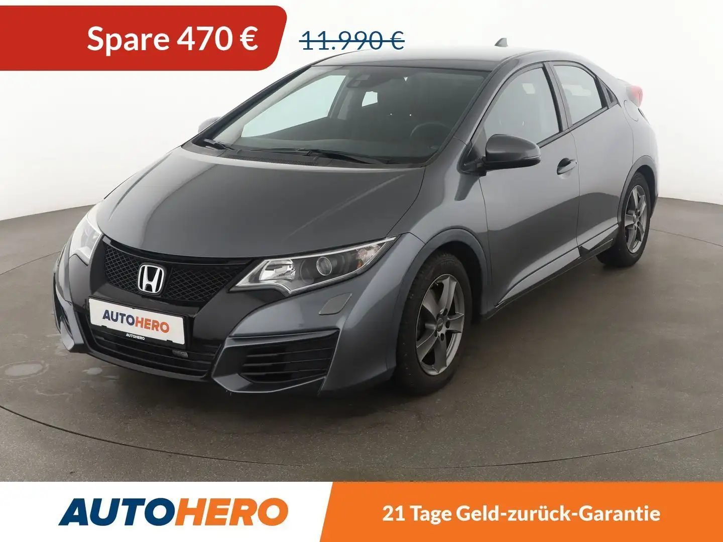 Honda Civic 1.6 DTEC I-DTEC Comfort *TEMPO*PDC*SHZ*ALU*KLIMA* Grigio - 1