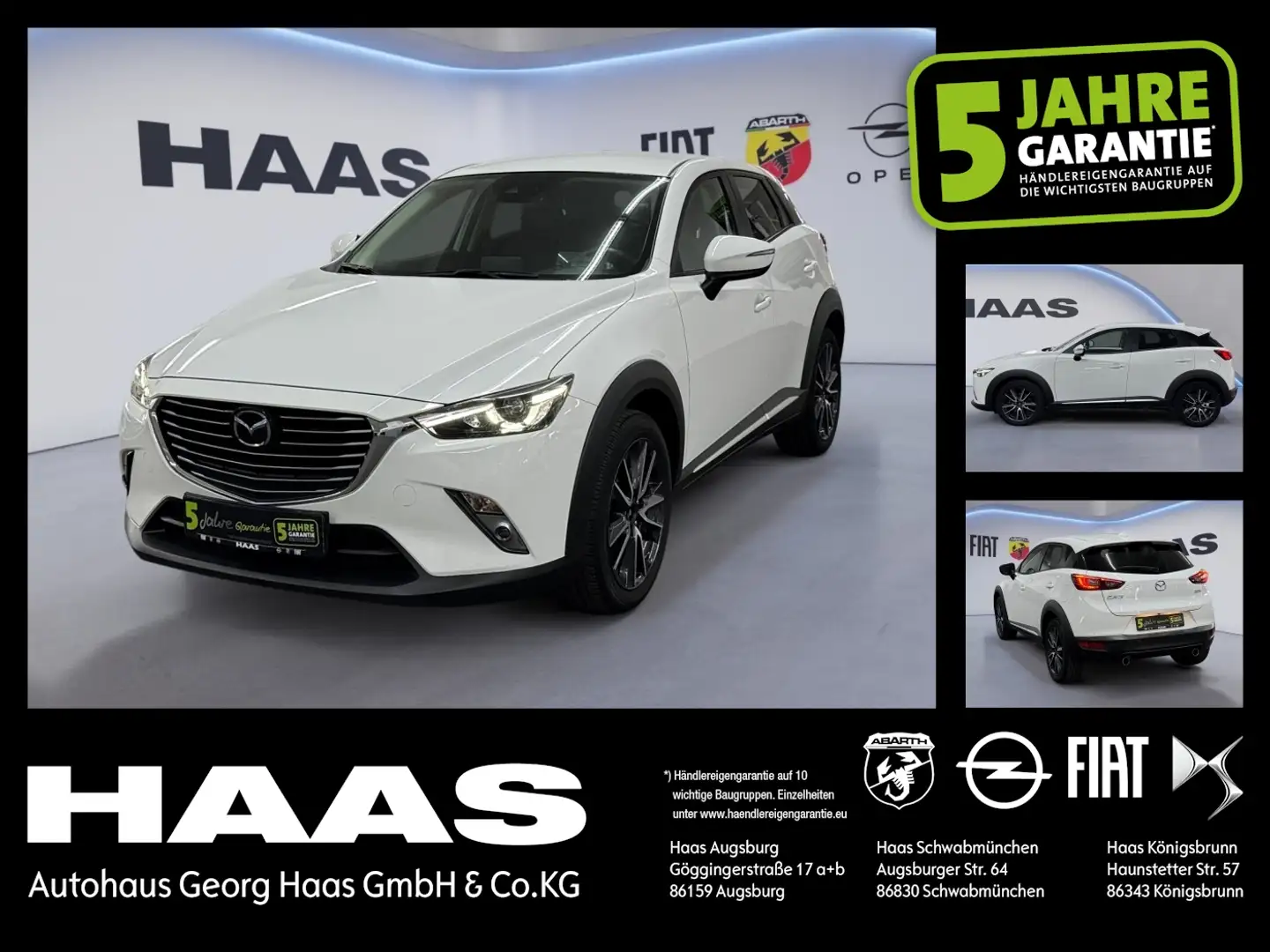 Mazda CX-3 2.0 Sports-Line Lenkrad- und Sitzheizung Wit - 1