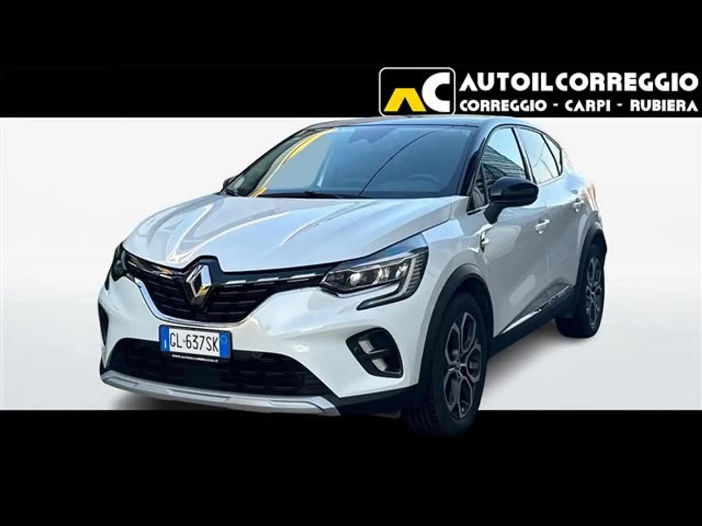 Renault Captur 1.0 tce Intens Gpl 100cv my21 Bianco - 1