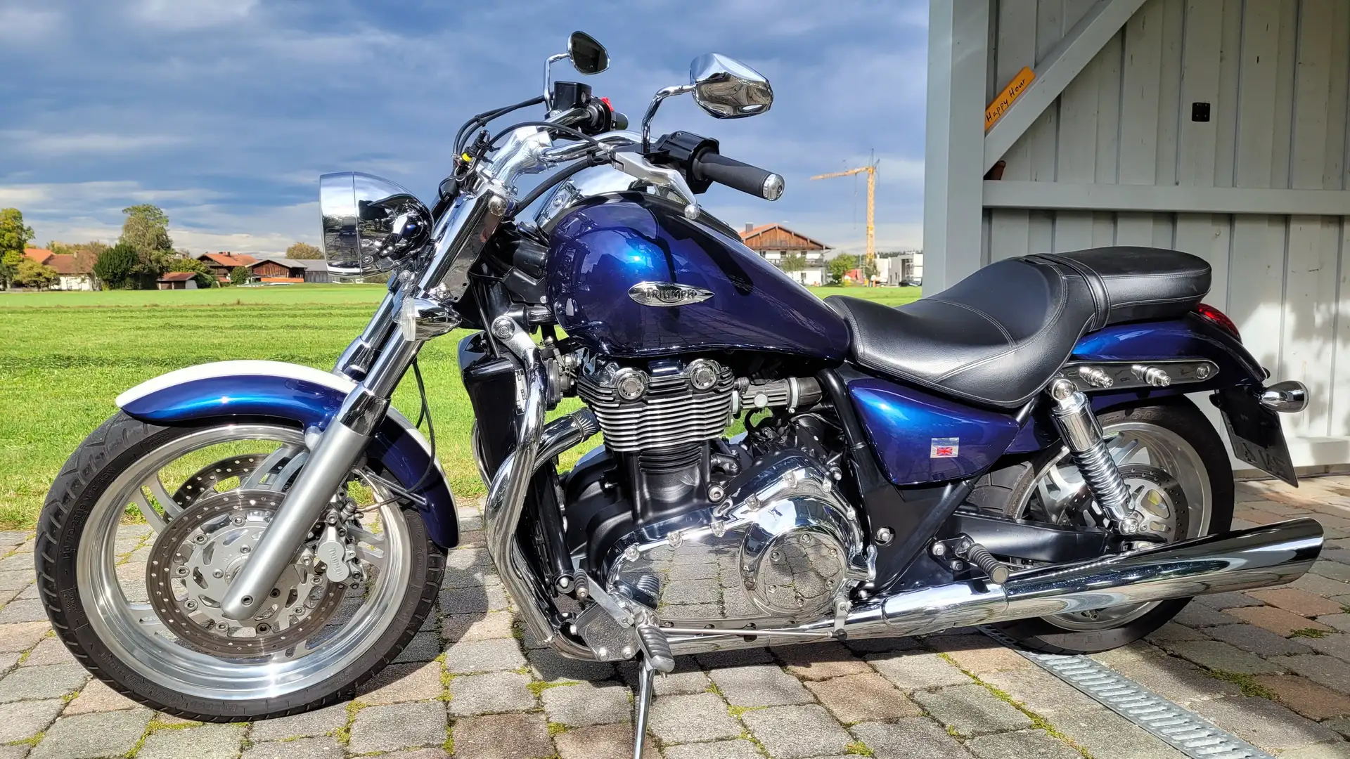 Triumph Thunderbird 6T Thunderbird 1600, B16BA Синій - 1