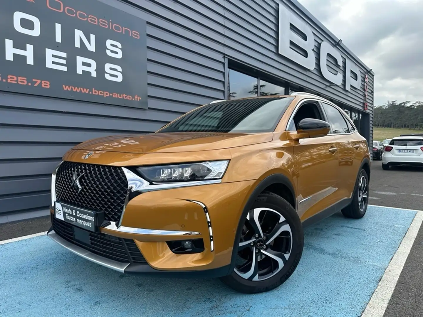 DS Automobiles DS 7 Crossback BLUEHDI 180CH OPERA EAT8 Jaune - 1
