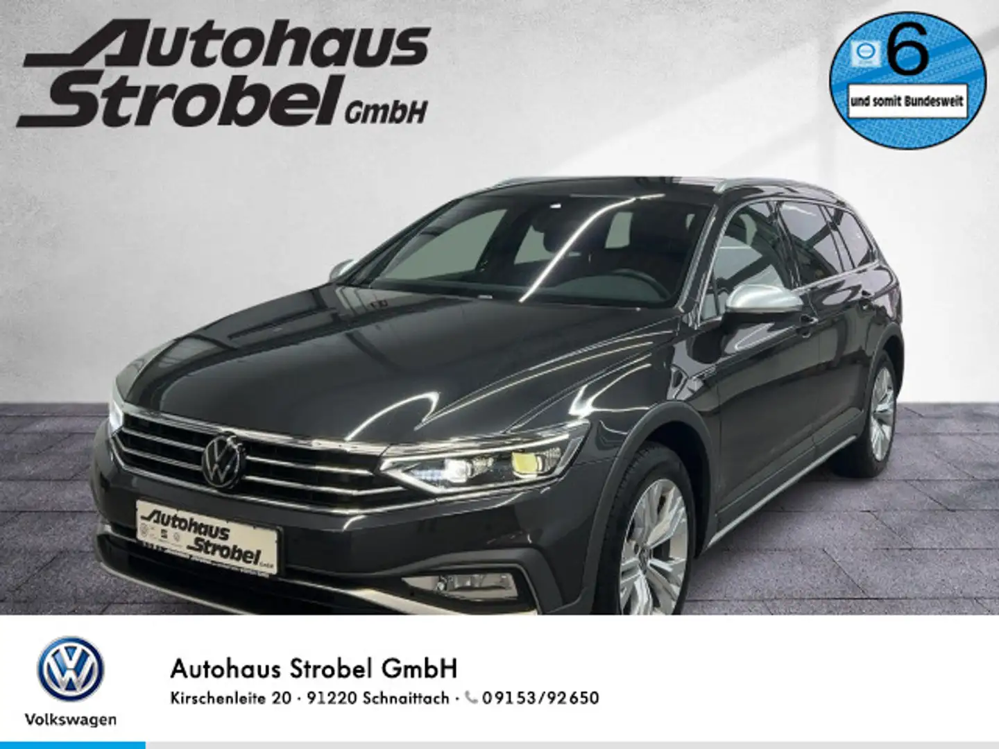 Volkswagen Passat Alltrack Passat Variant ALLTRACK 2.0 TDI DSG 4M AHK ACC S Gris - 1