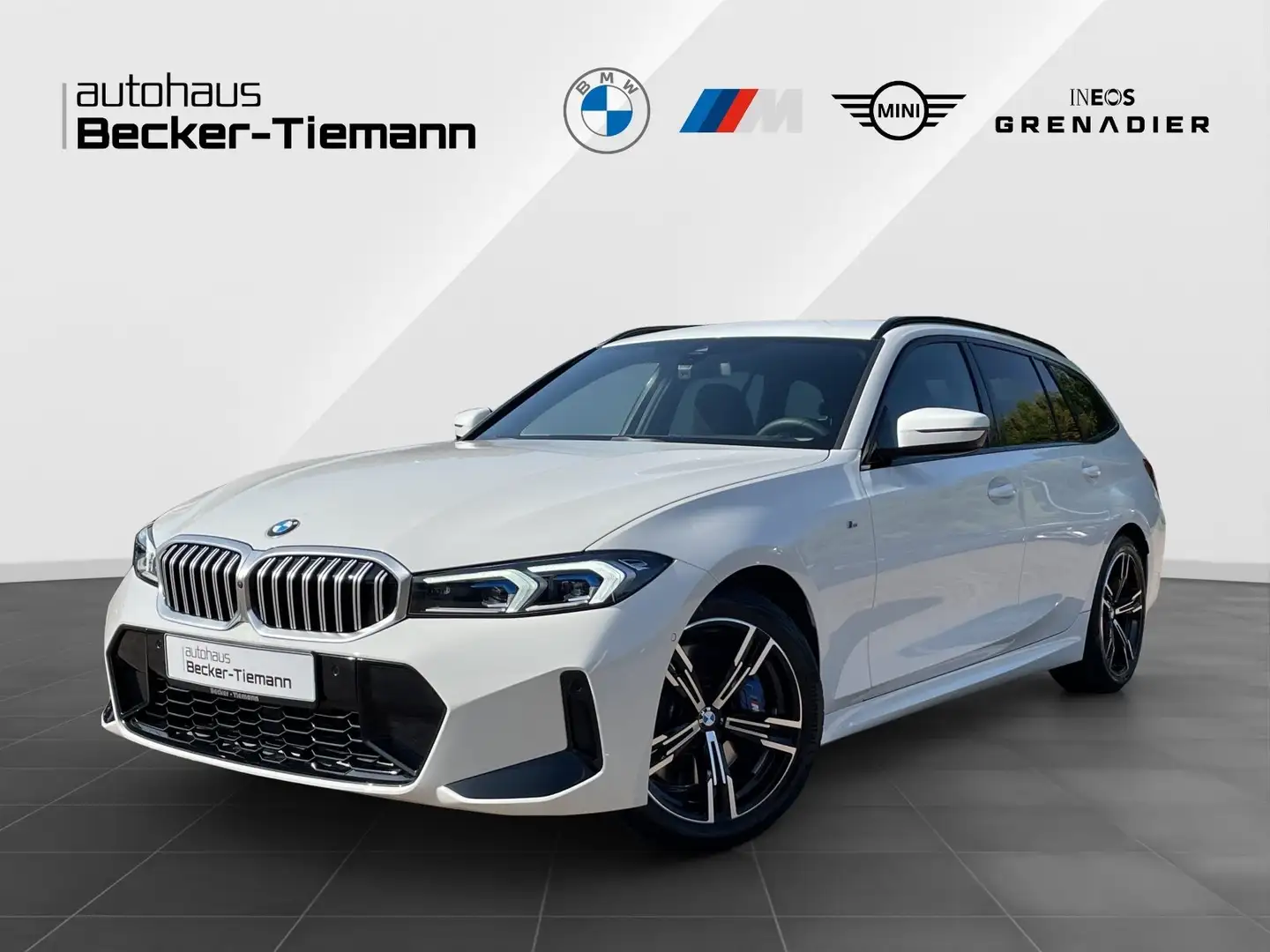 BMW 320 i Touring M Sport/AHK/LC Prof./HiFi/Ad. LED Wit - 1