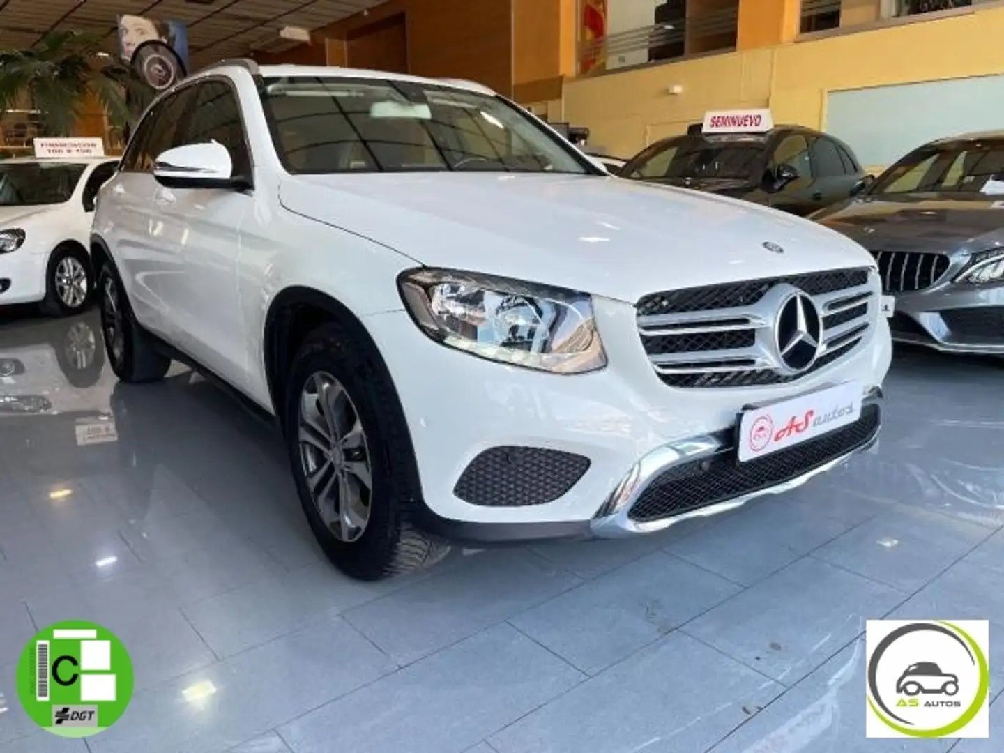 Mercedes-Benz GLC 220 d 4Matic Business Blanc - 1