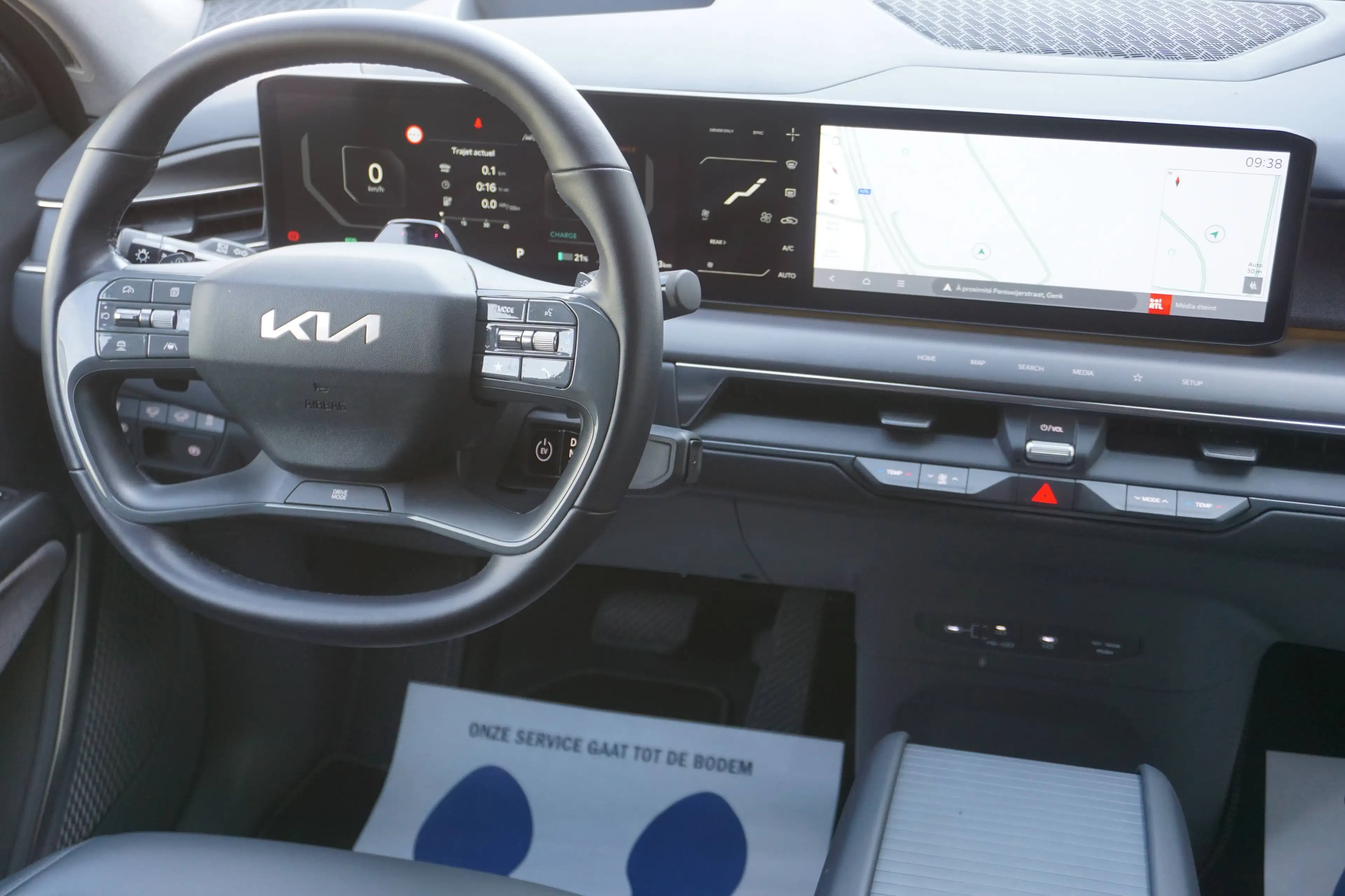 Kia EV9 EV9 99.8 kWh Earth Launch Edition 7 Zit-Navi-Leder-Led-360c-Keyless-Garantie — photo 6