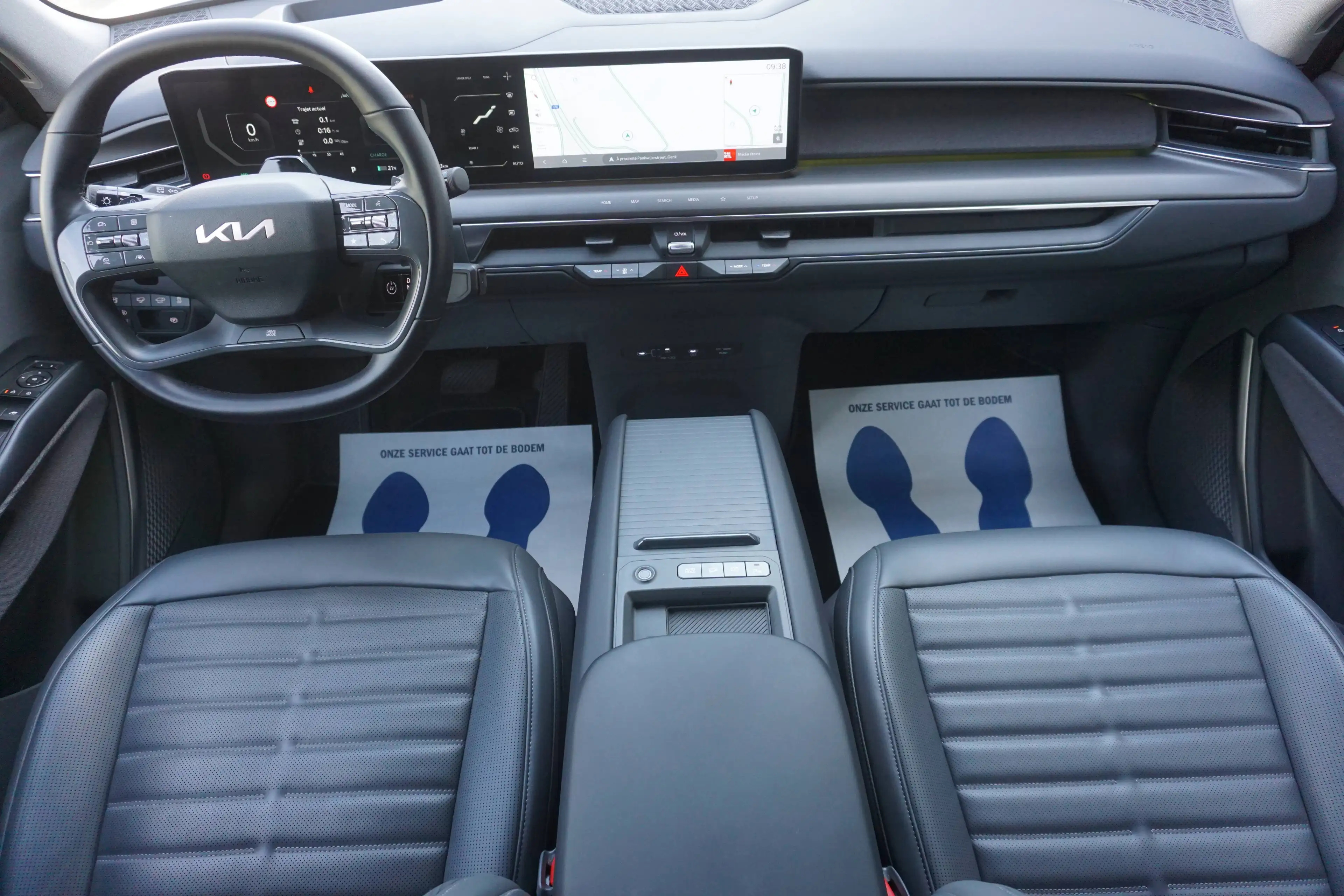 Kia EV9 EV9 99.8 kWh Earth Launch Edition 7 Zit-Navi-Leder-Led-360c-Keyless-Garantie — photo 5
