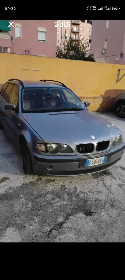 BMW 320 Serie 3 E46 Touring 320d Touring Futura Grigio - 2