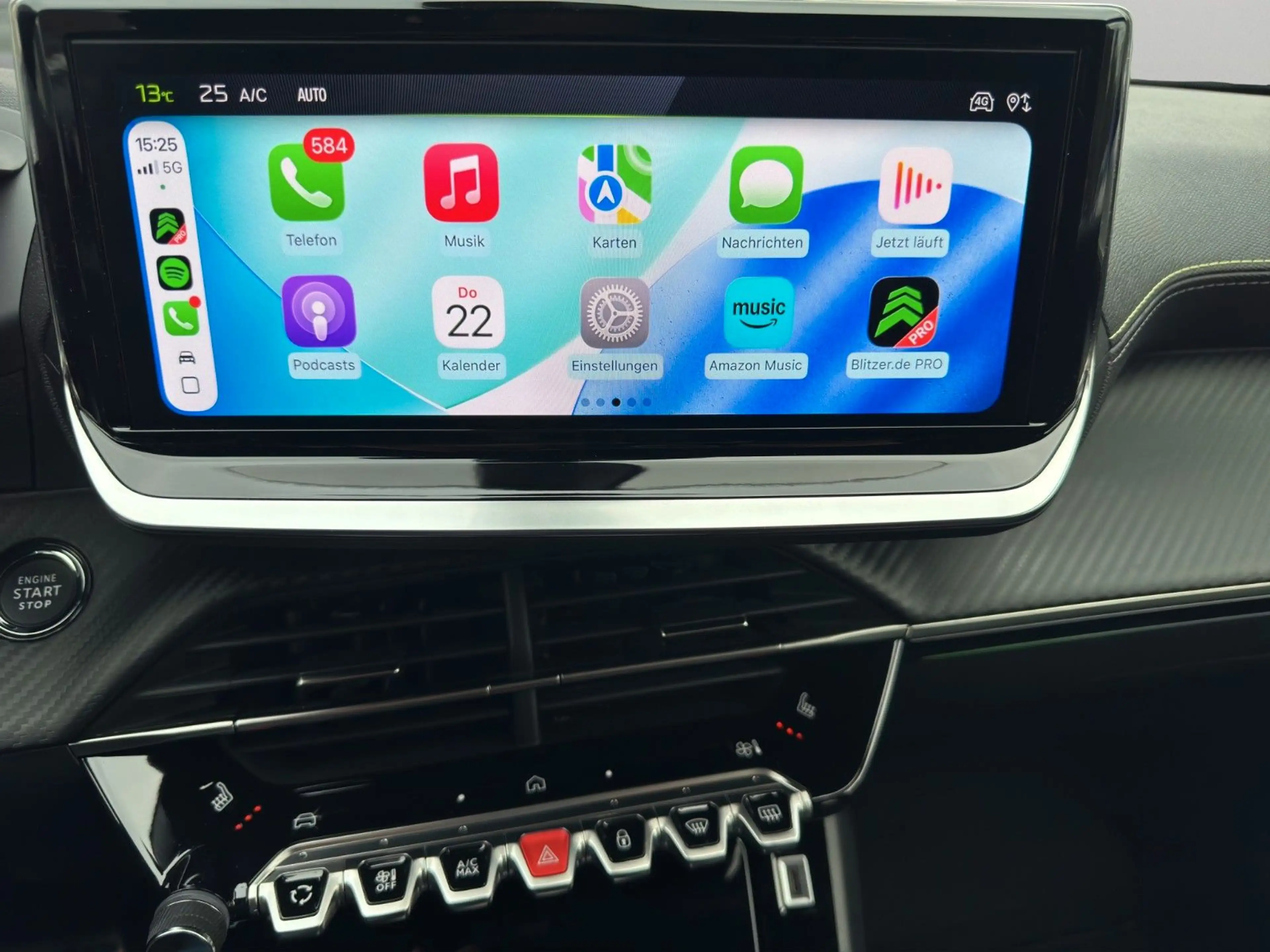 Peugeot 2008 GT Leder Navi CarPlay SHZ RFK LED ACC — photo 14