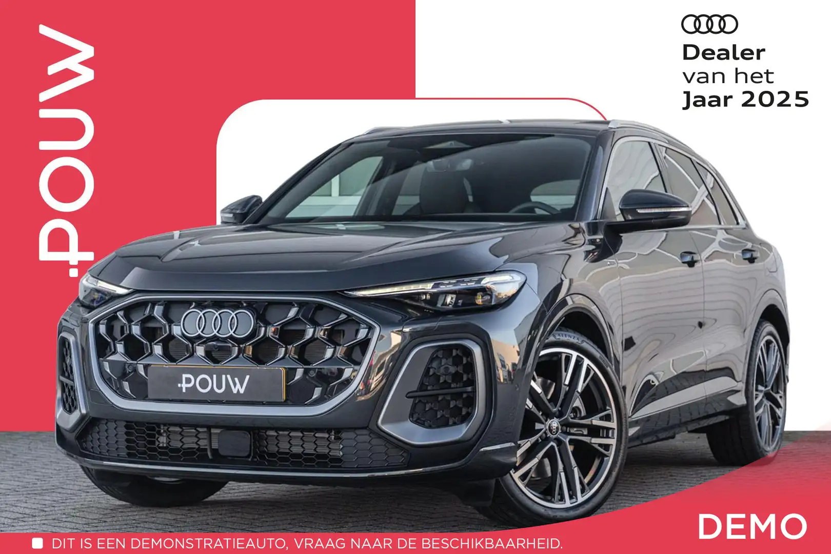 Audi Q5 2.0 e-hybrid 299pk Quattro S-Line Edition | Luchtv Grijs - 1