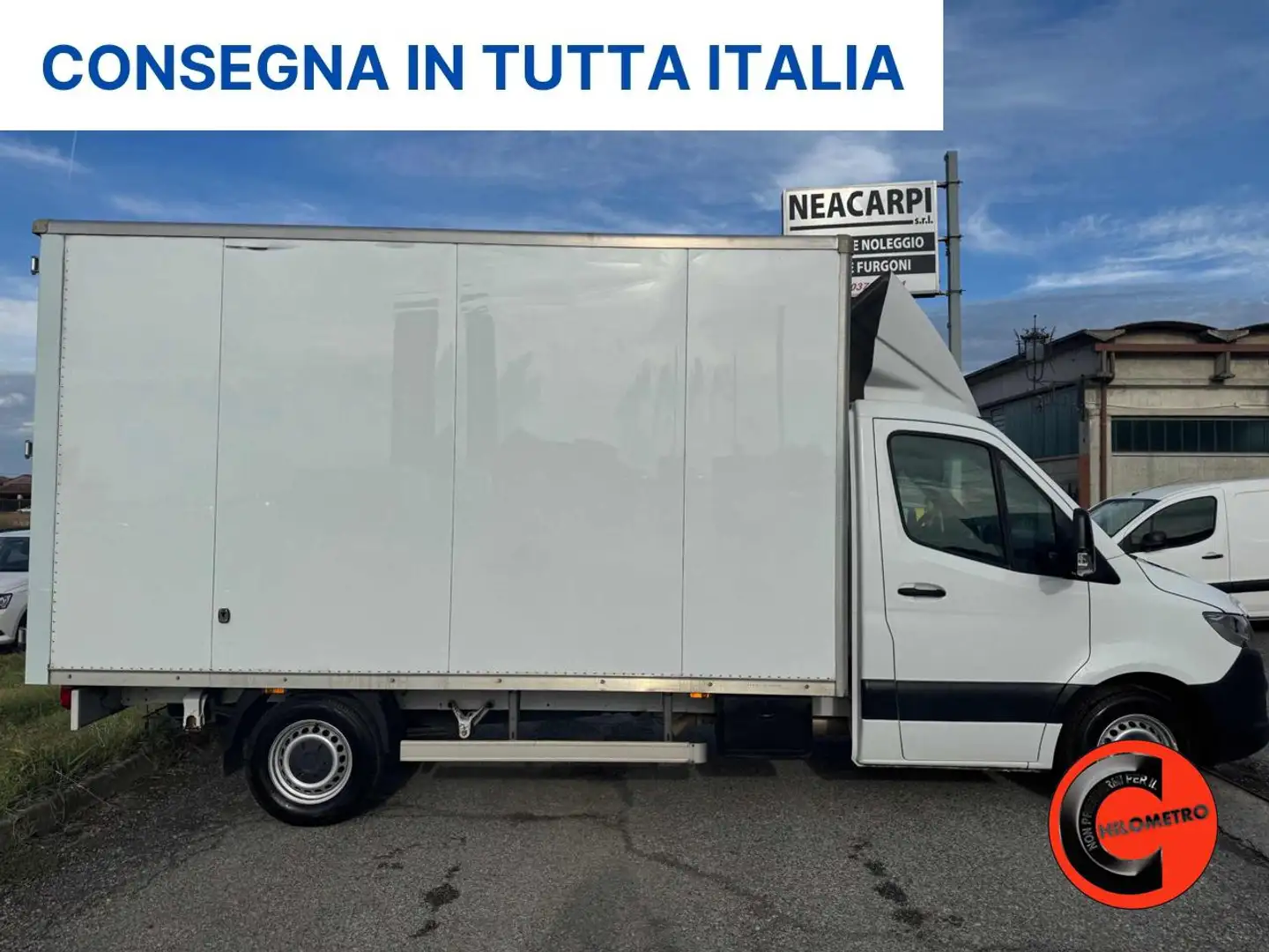 Mercedes-Benz Sprinter F43/35 314 L4 BOX LEGA LEGGERA CABINATO 8 PEDANE- Bianco - 2