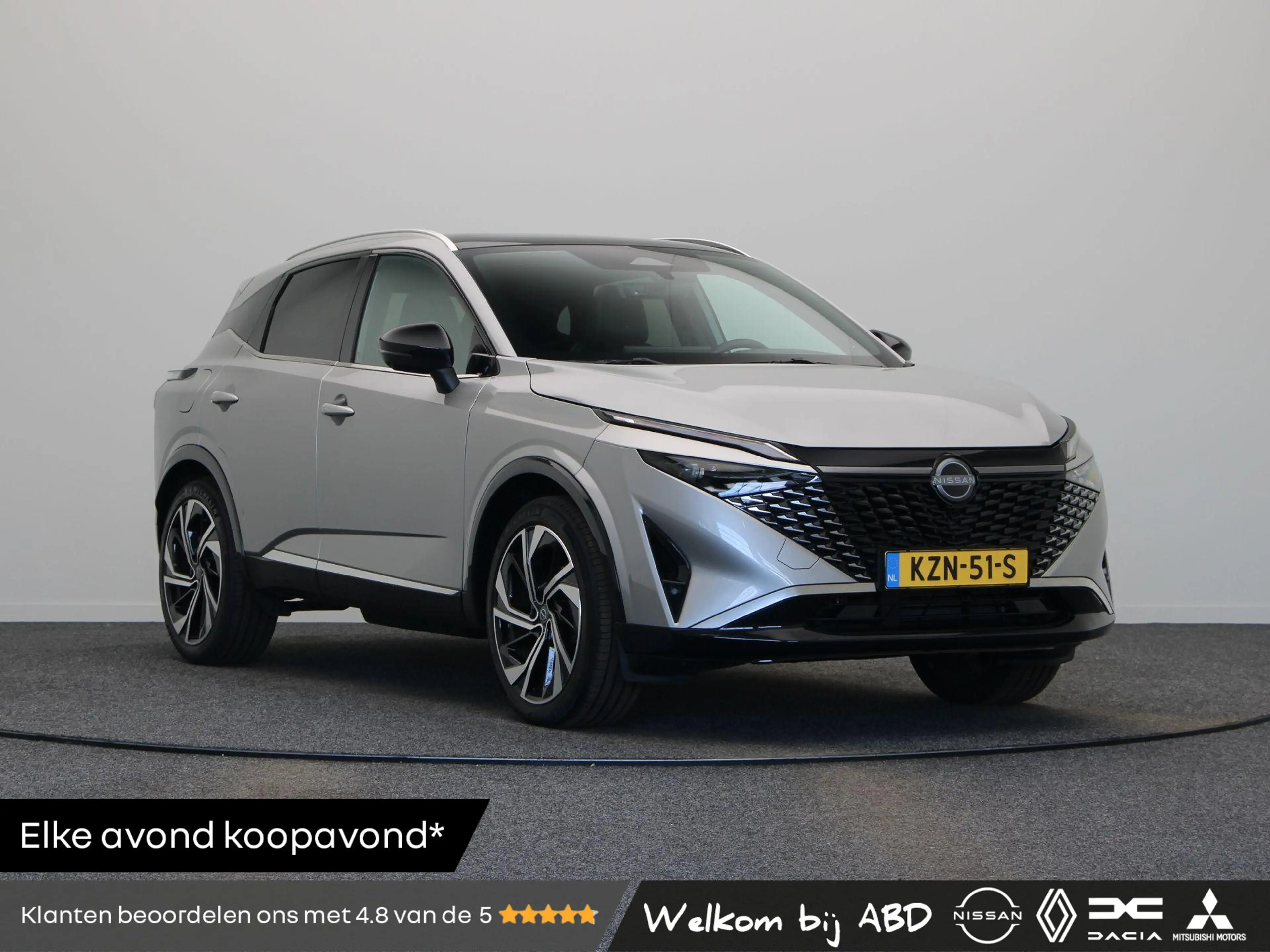 Nissan Qashqai 1.3 MHEV Xtronic Tekna Plus | Leder | Stoel en stu