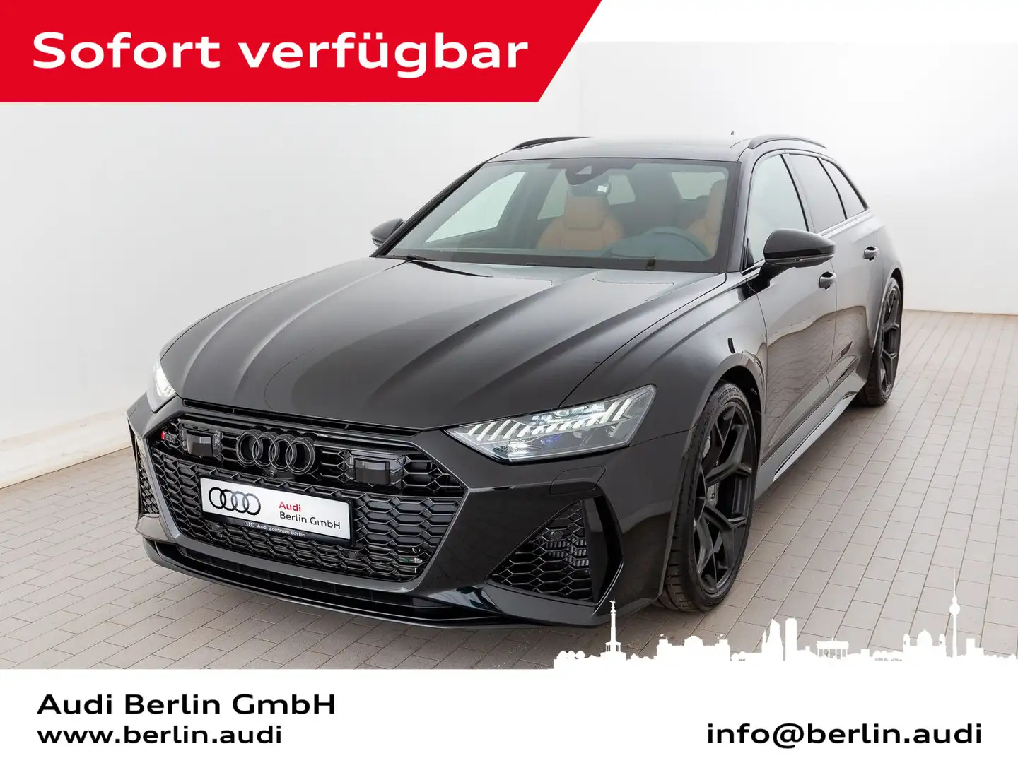 Audi RS6 performance tiptronic Zwart - 1