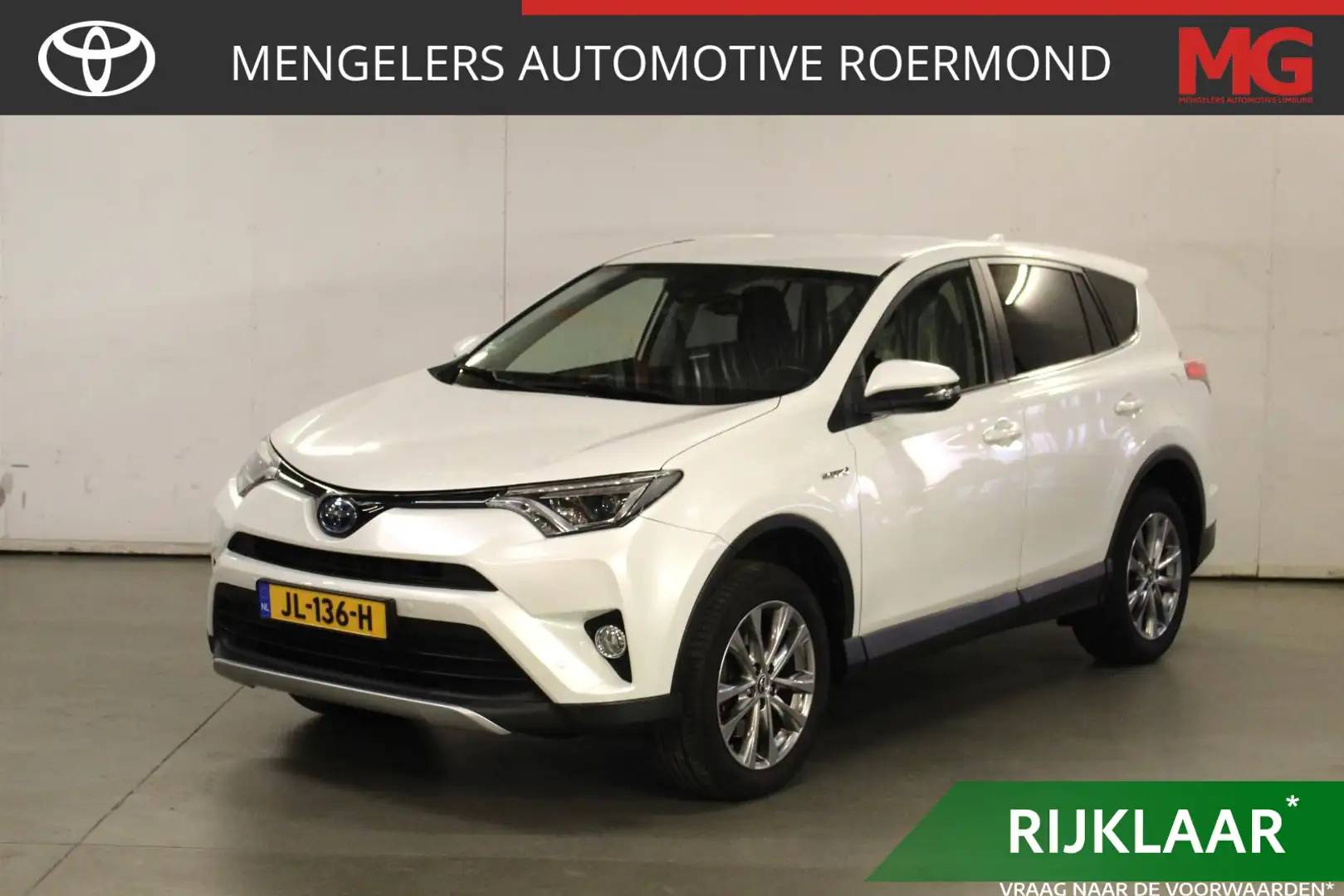 Toyota RAV 4 2.5 Hybrid AWD Style | Rijklaar | Wit - 1
