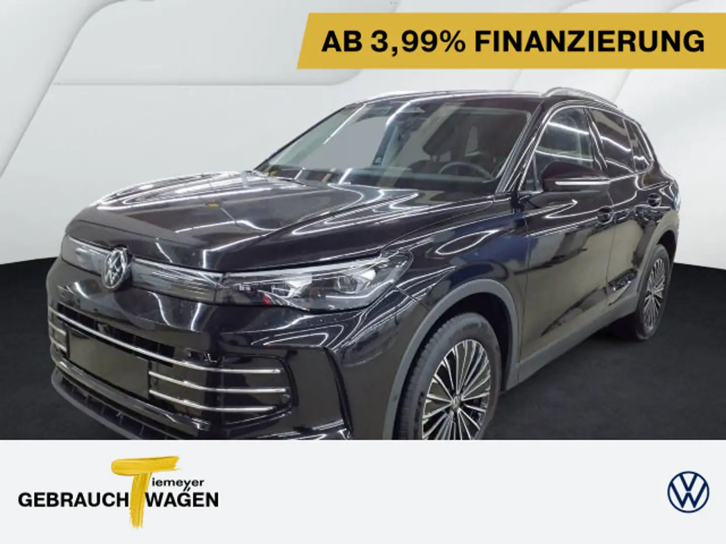 Volkswagen Tiguan 1.5 eTSI DSG ELEGANCE AHK 360 HD-MATRIX Schwarz - 1
