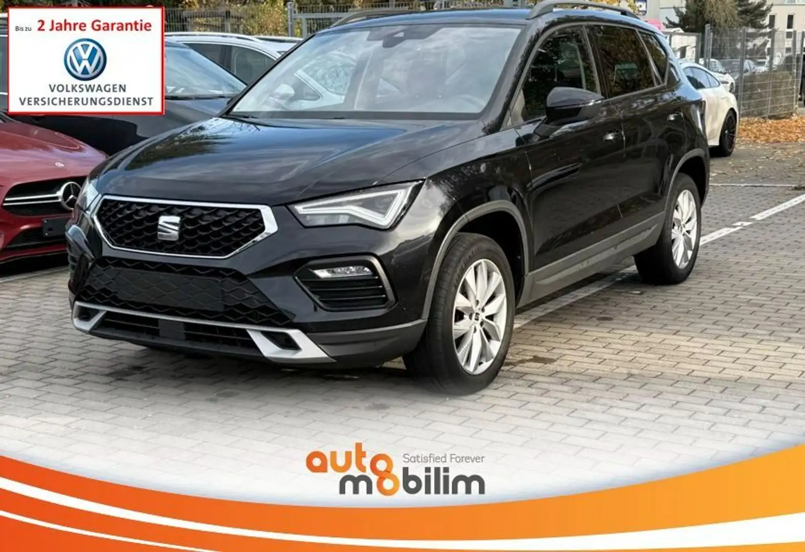 SEAT Ateca 2.0 TDI*DSG*ACC*SpurA+TotW*LED*KAM*CarPl Noir - 1