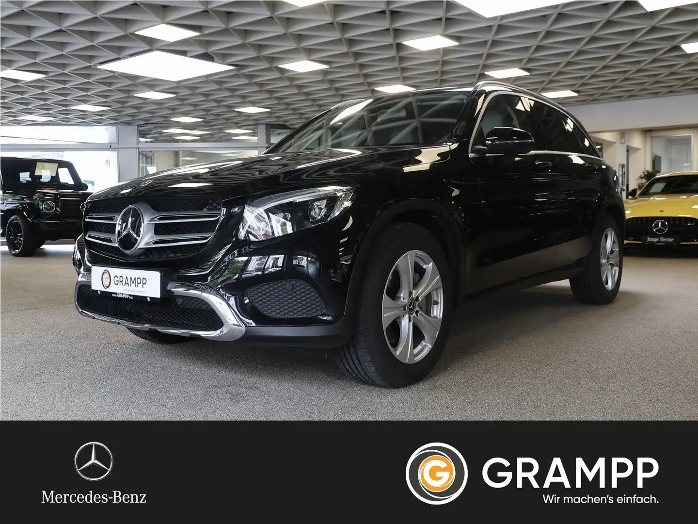 Mercedes-Benz GLC 350 d 4M Exclusive Pano/Head-Up/Distronic Negro - 1