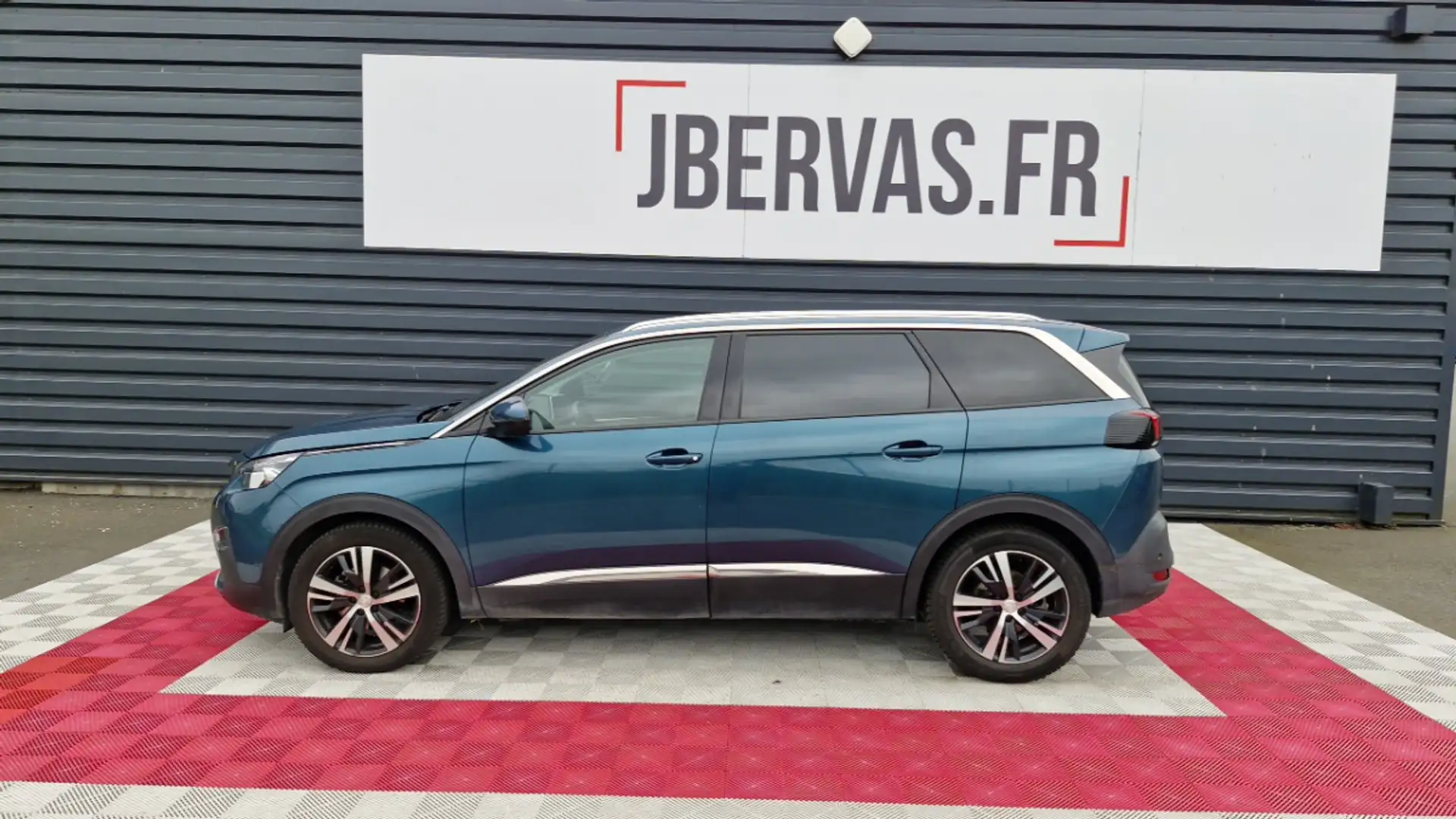 Peugeot 5008 bluehdi 130ch ss eat8 allure Bleu - 2