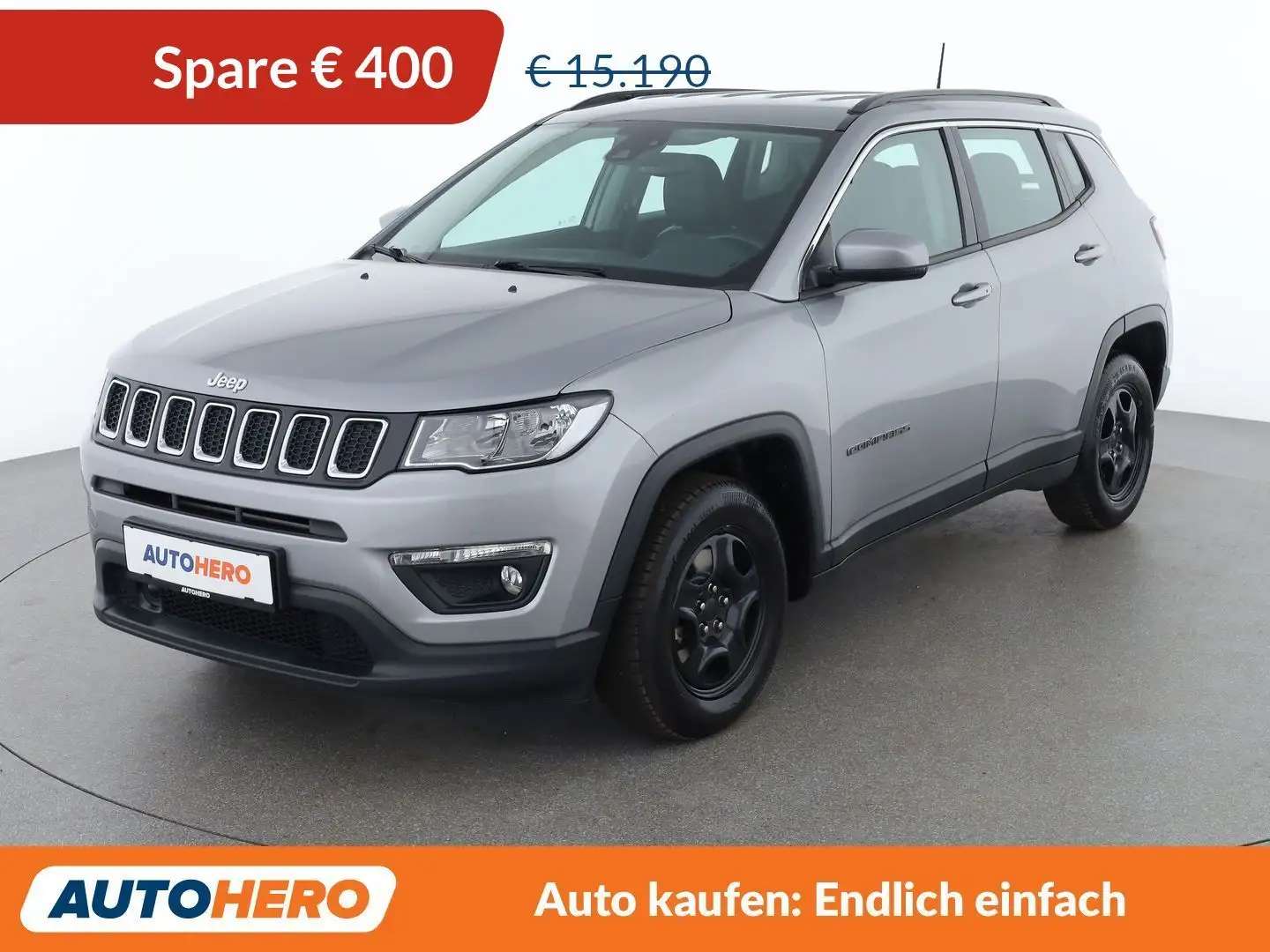 Jeep Compass 1.4 M-Air Longitude FWD Grau - 1