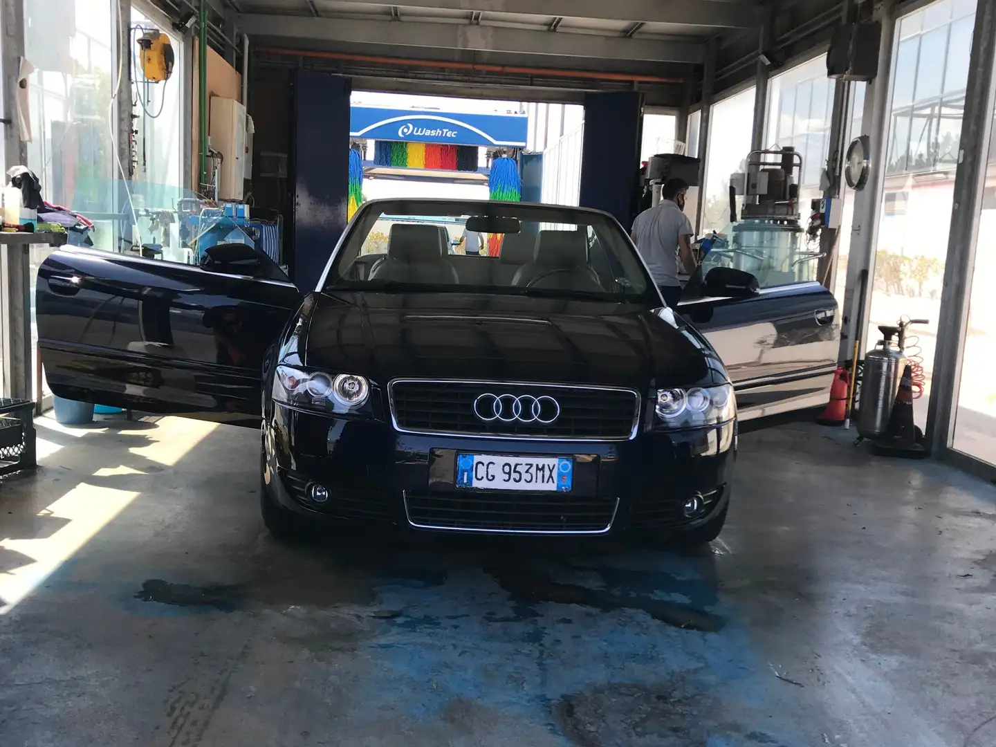 Audi Cabriolet Cabriolet 1.8 Blu/Azzurro - 2